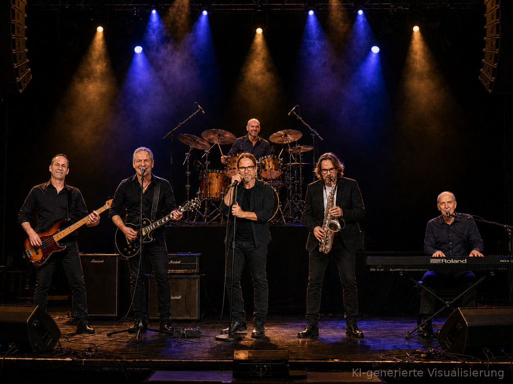 Superlogical live auf der Bühne